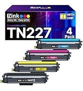 E-Z Ink TN227 Compatible Toner Cartridge Replacement for TN-227BK/C/M/Y High Yield Brother TN227 ...