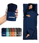JAICOM Sleeping Bag Liner, Travel Sheets & Adult Sleep Sack, Ultralight and Portable Summer Sleep...
