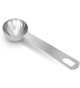 2 Teaspoon(10 mL | 10 cc | 2 Tsp | 2/3 Tablespoon) Stainless Steel Single Measuring Spoon, Easy t...