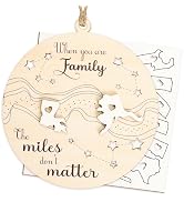 Distance States Ornament – When You are Family – The Miles Don’t Matter | Long Distance Gift for ...