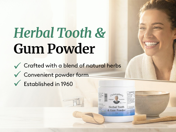 Christopher's Herbal Tooth & Gum Powder