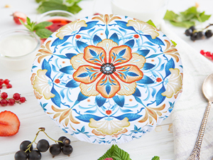 Fabric bowl covers