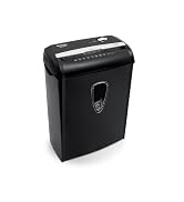 Aurora AS890C 8-Sheet Cross-Cut Paper/Credit Card Shredder with Basket