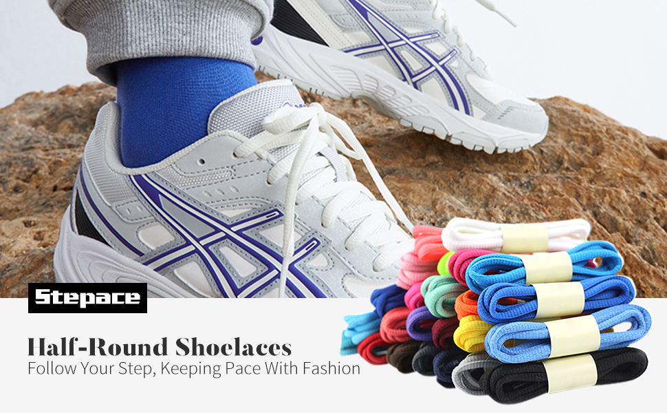 half round shoelaces for kids adults sneakers,running shoes