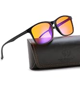FEISEDY Classic Blue Light Blocking Glasses for Woman Men B0488 | Computer Gaming Glasses, Rectan...