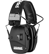 PROHEAR Digital Electronic Shooting Ear Protection 5X Sound Amplification Earmuffs, 23dB NRR Low ...