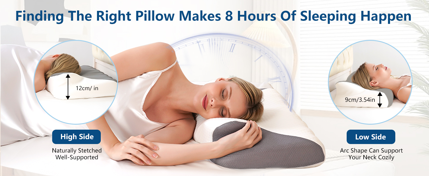 cervical neck pillow for sleeping