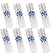 NEXCOVER 18 Inch Stretch Wrap, 1200 Ft 60 Gauge 8 Roll, Clear Plastic Self-adhering Stretch Wrap ...