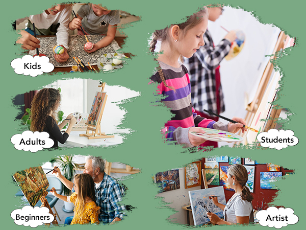 craft paint brushes set