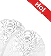 Itramax Flat USB Extension Cable White 20FT/6M 2Pack,USB Extender Wire Long Power Cord for WYZE C...