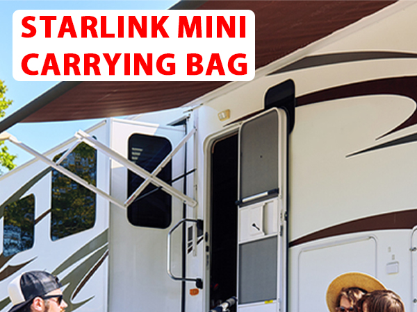 The soft carry bag only compatible with Starlink Mini version