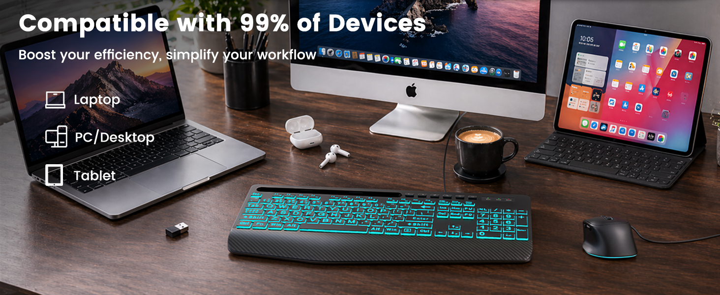 computer keyboard and mouse