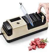 ???????????????? Electric Knife Sharpeners for Kitchen Knives, 5 in 1 Scissor Sharpener with LCD ...