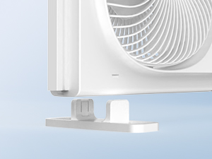 vertical window fan