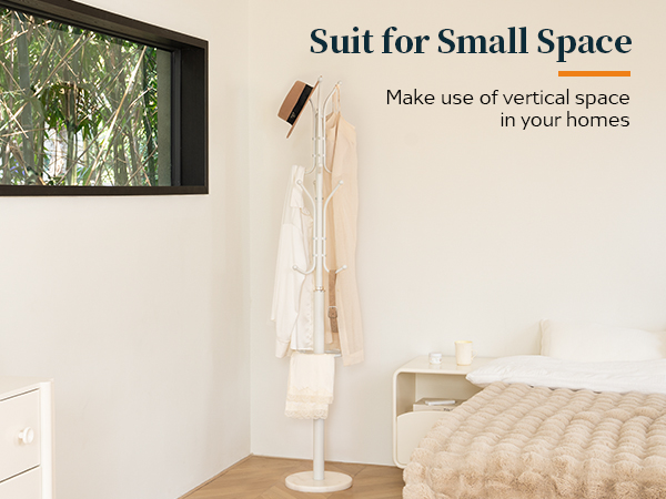 standing coat rack