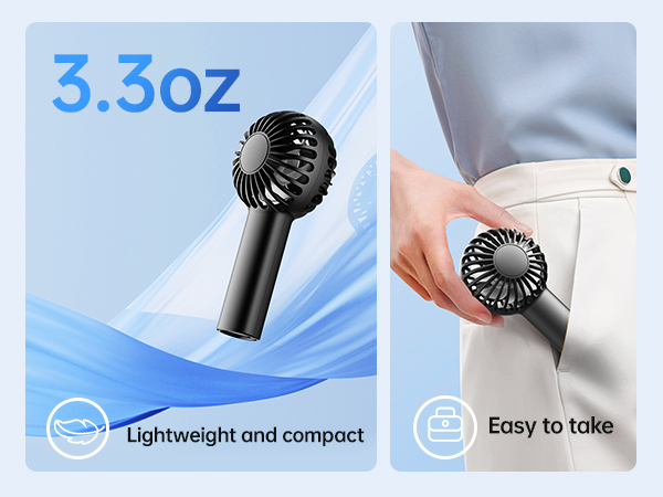 portable fan handheld