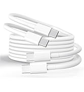 USB C to USB C Charger Cable 60W 2Pack 6FT Fast Charging Type C to Type C Cable, USBC to USBC Cor...