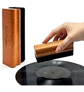 Velvet Record Cleaning Brush – Beechwood Handle for Vinyl Records – Essential Record Player Acces...