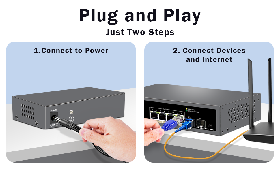 4 port Switch