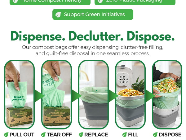 1.6 gallon trash bags compost bin liners trash bin kitchen tall kitchen bags trash bags bulk