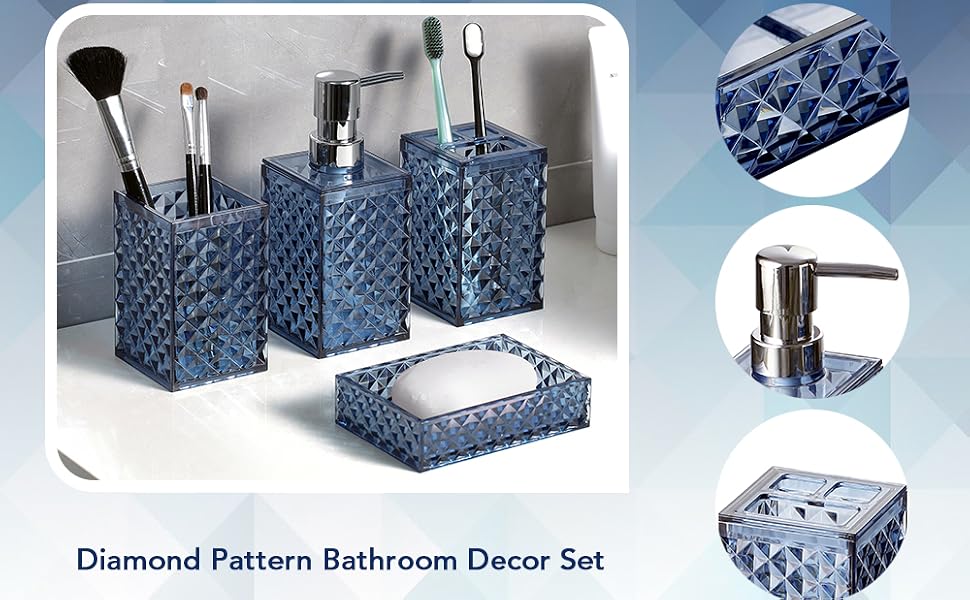 A+KCEYON Bathroom decor set