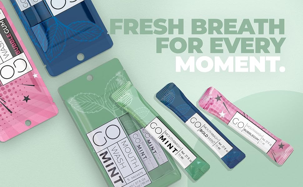 Mouthwash packets available near me.