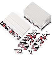 Gomake Vinyl Wrap Squeegee 10PCS Plastic Felt Edge Squeegee Application Tool Window Tint Squeegee...