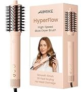 AIMIKE HyperFlow High Speed Blow Dryer Brush, One-Step Hair Dryer & Styler Volumizer, Detachable ...