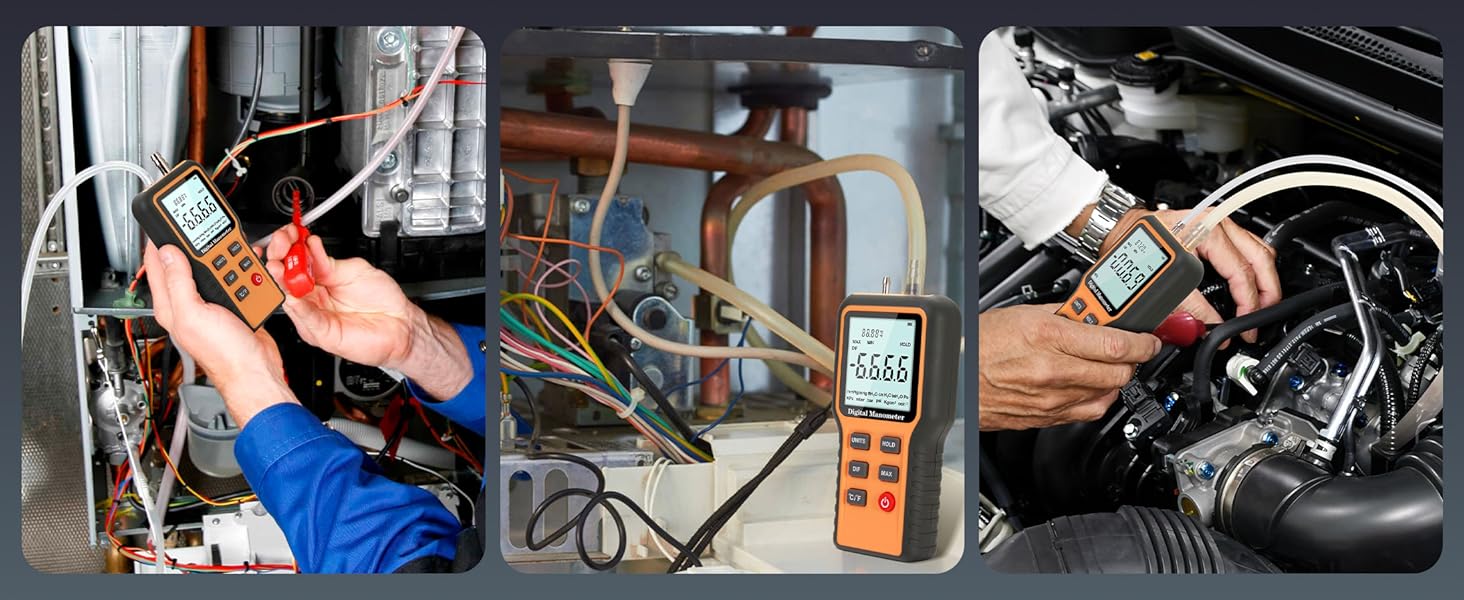 HVAC Digital Manometer