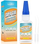 LLPT Super Glue | Net 30g | Clear All Purpose Superglue with Anti-Clog Cap | Super Fast Strong Th...