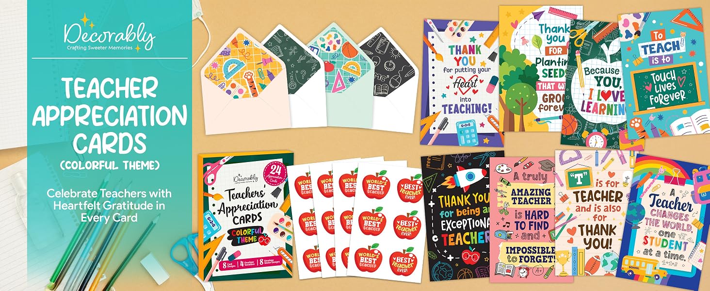teacher thank you card
