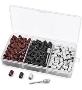 210 PCS Nail Sanding Bands for Nail Drill, 80/150/240 Grit | Universal, 3/32 mandrel bit, acrylic...