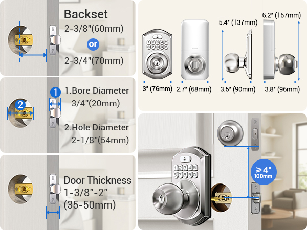 smart door knob for bedroom