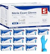 Schneider Medical Nitrile Exam Gloves, Powder-Free, Latex-Free, Disposable Gloves for Medical Use...