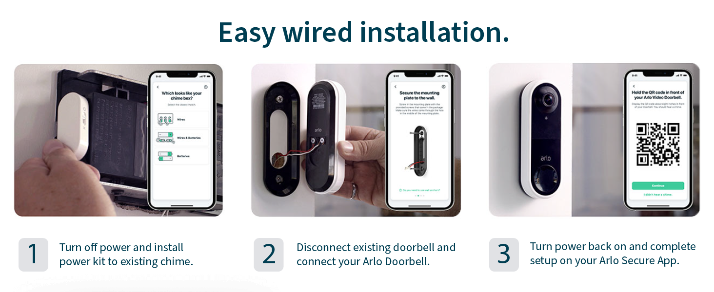 Arlo Essential Wired Video Doorbell