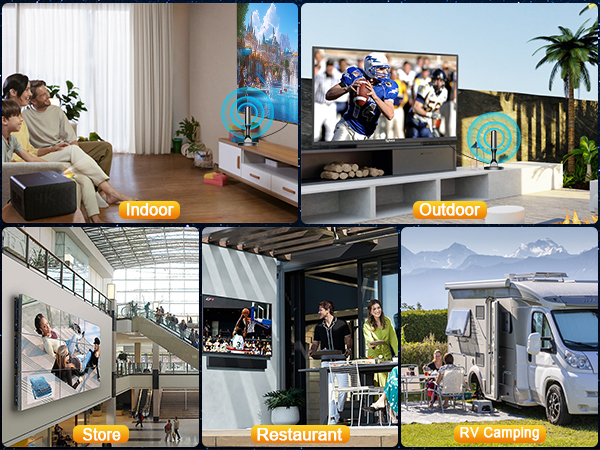 smart tv antenna for local channels indoor 4k