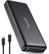 NEWQ Portable Charger, 20000mAh Power Bank, 65W PD 3.0 Fast Charging Laptop Power Bank, External ...