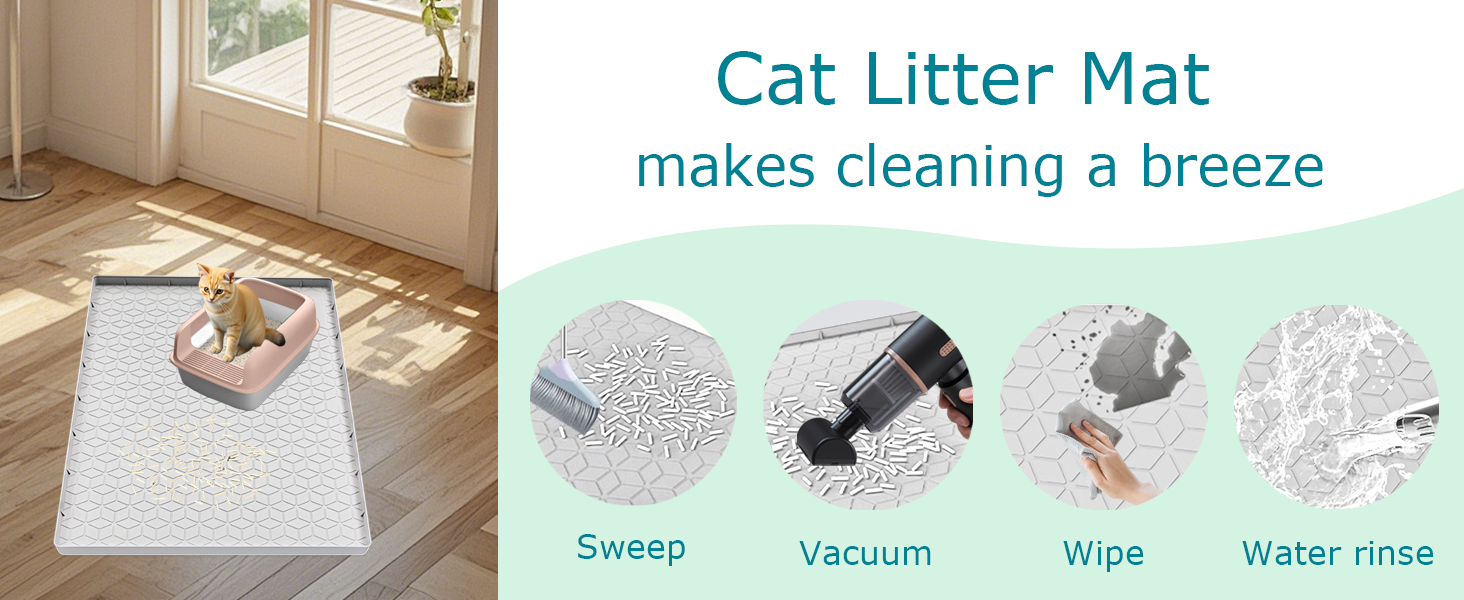 cat mat for litter box