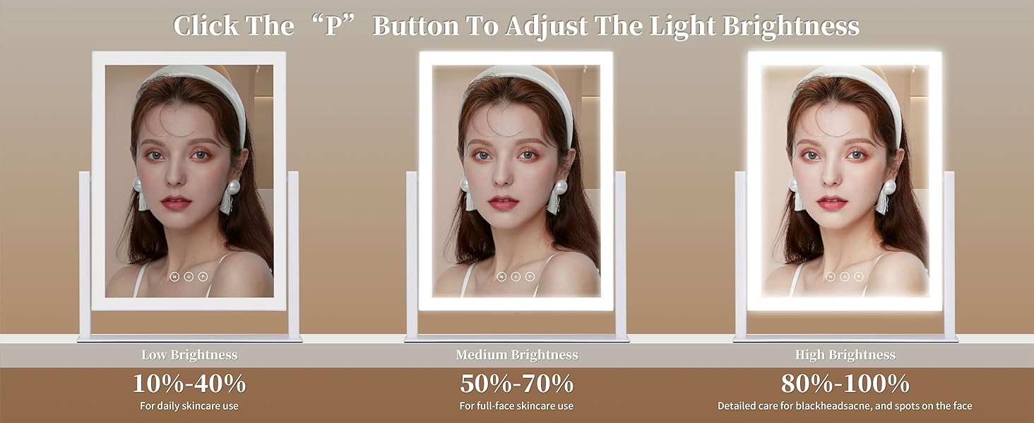 vanity mirror with lights