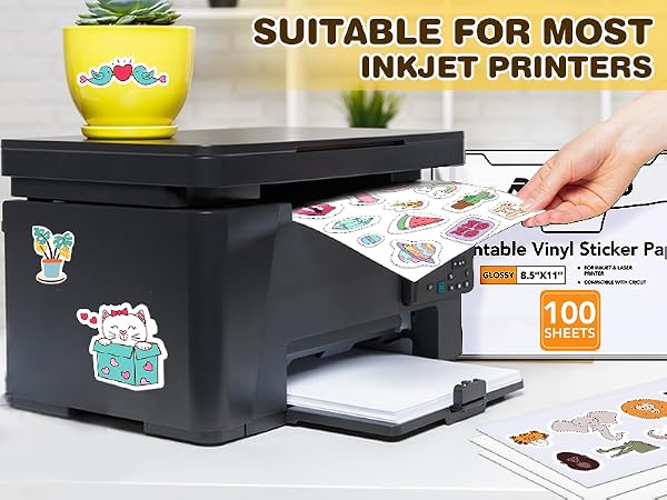printable vinyl sticker paper
