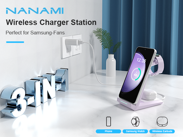 wireless charging station for s25 ultra