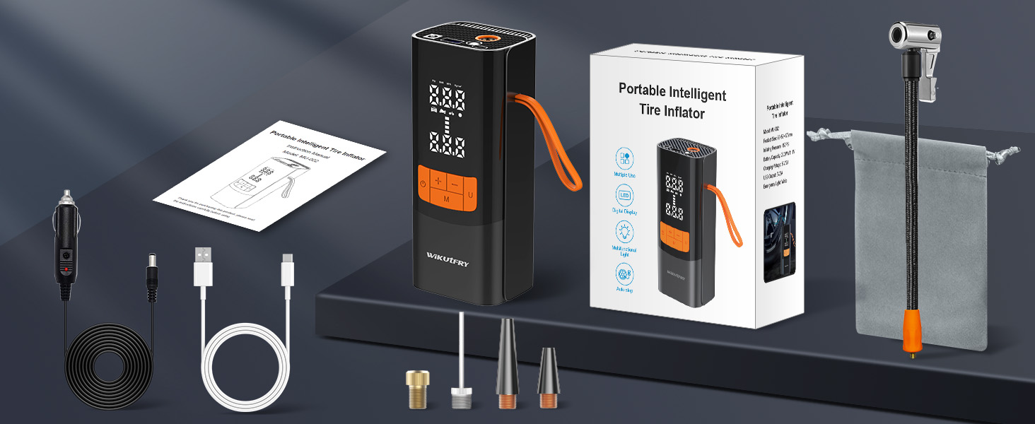 air tire pump for car portable