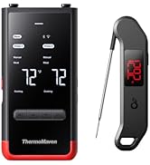 Get One 2-Probe Wireless Meat Thermometer and One Handheld Meat Thermometer