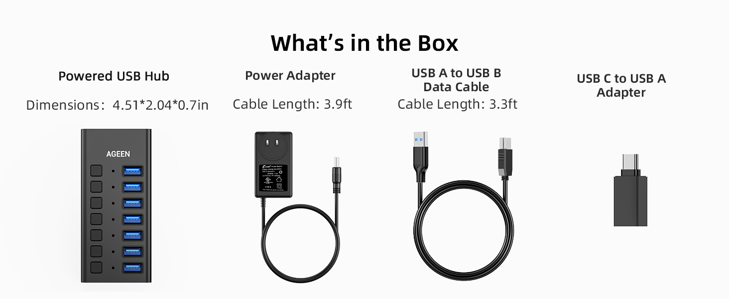 7 Ports USB Hub
