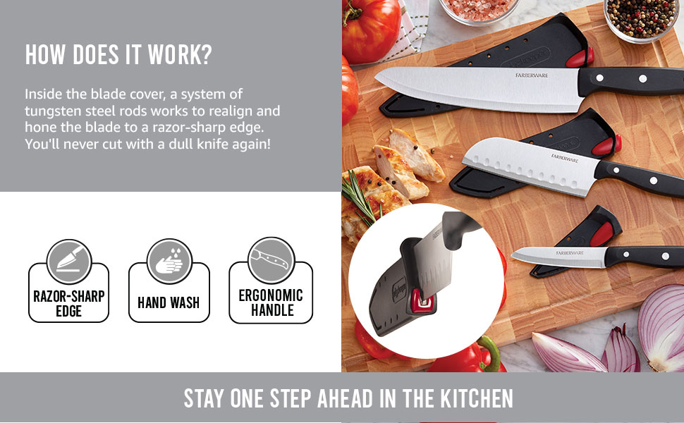 edgekeeper knife cutlery single open stock