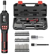 VANPO Digital Torque Screwdriver 4.42-88.5 in.lb/0.5-10 Nm, 1/4" Inch Pound Torque Screwdriver El...