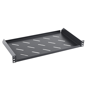 1U 10" DEEP VENTED SERVER RACK SHELF