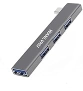 USB Hub for Laptop, 4-Port USB 3.0 hub USB Splitter, USB Expander for Laptop, PC, MacBook, Keyboa...