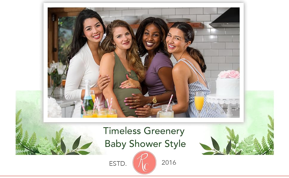 Greenery Baby Shower Theme