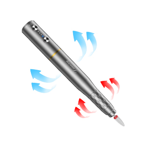 Electric nail buffer for gel nail